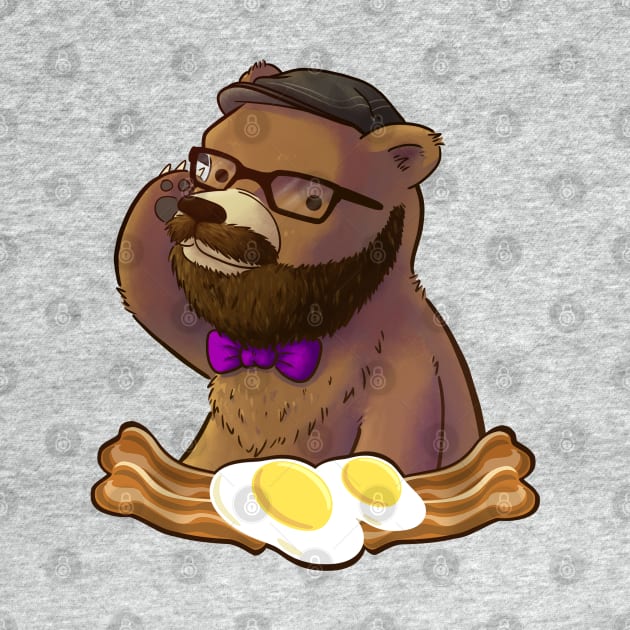 Debonair Breakfast Bear by FullmetalV